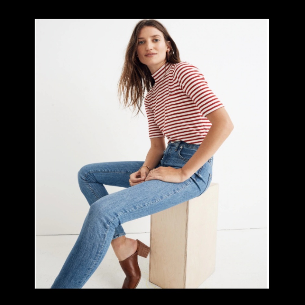 Madewell High-Rise Skinny Jeans in Comfort Stretch